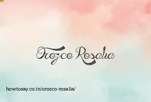 Orozco Rosalia