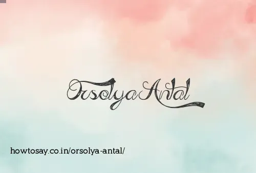 Orsolya Antal