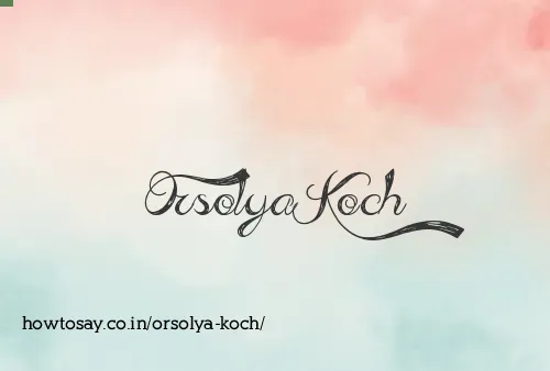Orsolya Koch