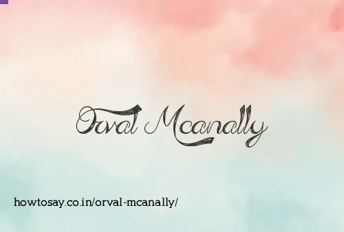 Orval Mcanally