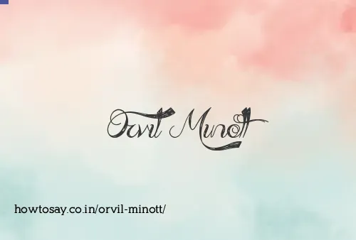 Orvil Minott