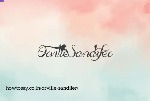 Orville Sandifer