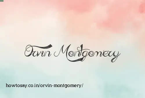 Orvin Montgomery