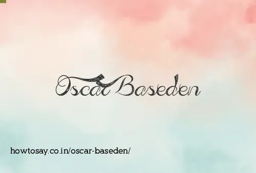 Oscar Baseden