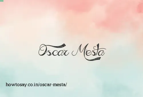 Oscar Mesta