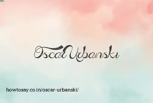 Oscar Urbanski