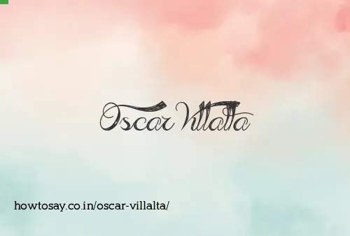 Oscar Villalta