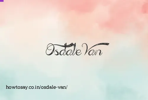 Osdale Van