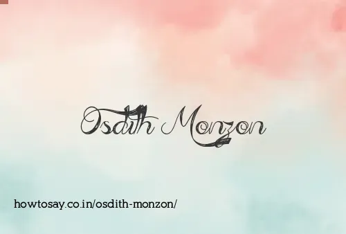 Osdith Monzon