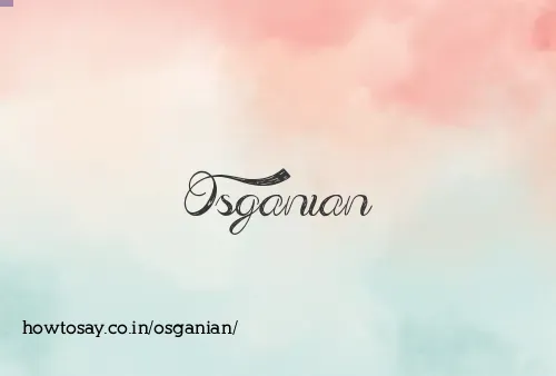 Osganian