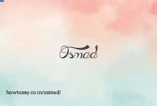 Osmad