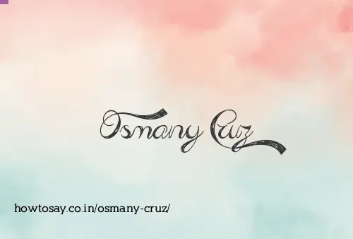 Osmany Cruz