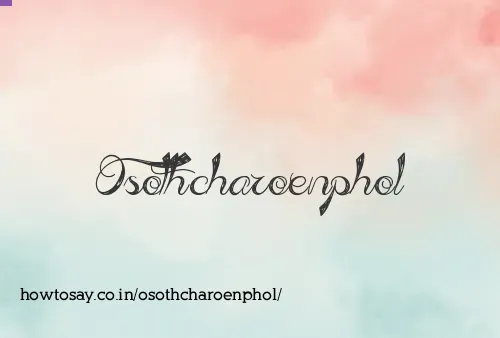 Osothcharoenphol