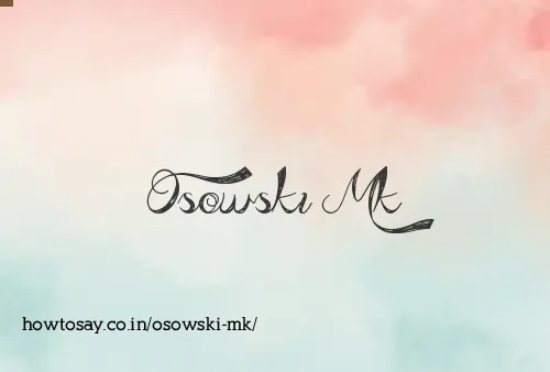 Osowski Mk