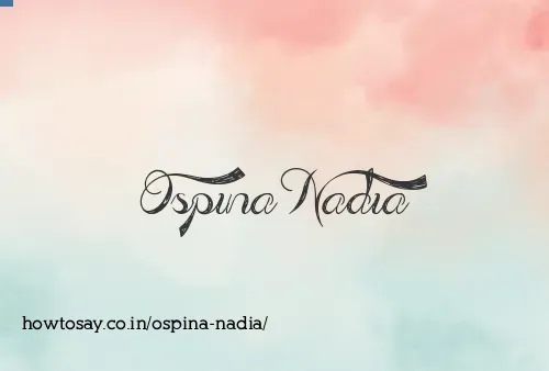 Ospina Nadia