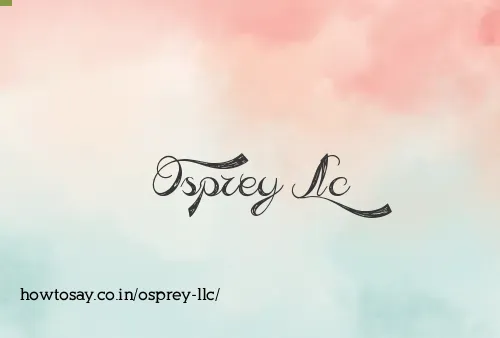 Osprey Llc