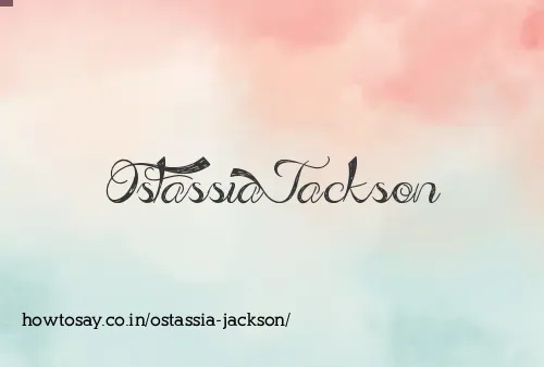 Ostassia Jackson