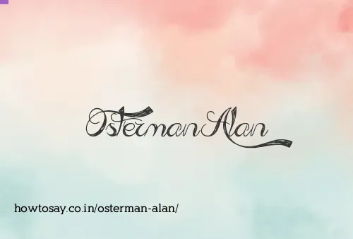 Osterman Alan