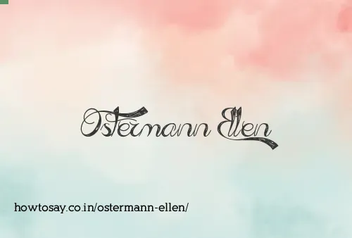 Ostermann Ellen