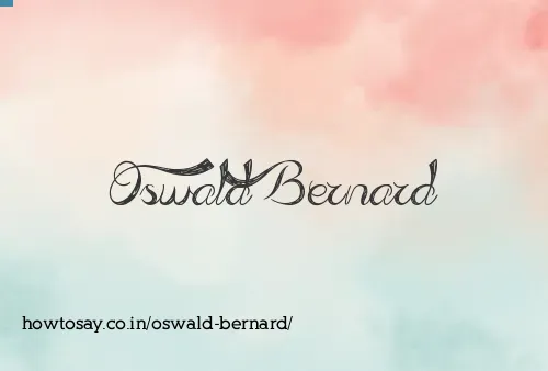 Oswald Bernard