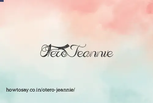 Otero Jeannie