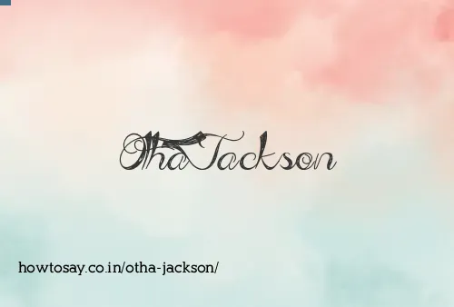 Otha Jackson