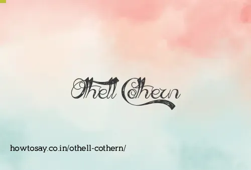 Othell Cothern