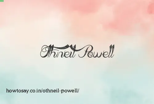 Othneil Powell