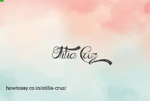 Otilia Cruz