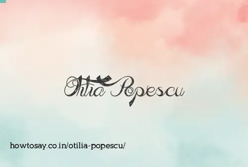 Otilia Popescu