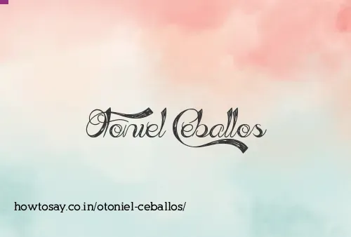 Otoniel Ceballos