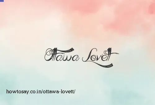 Ottawa Lovett