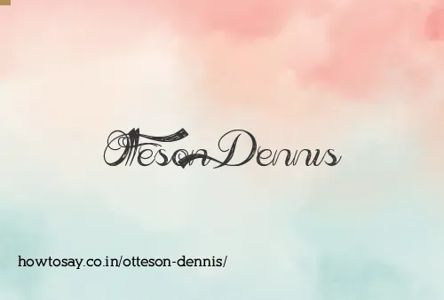 Otteson Dennis