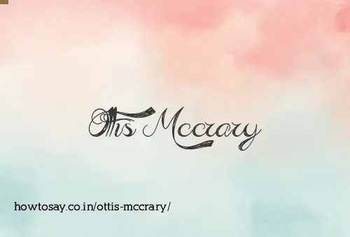 Ottis Mccrary