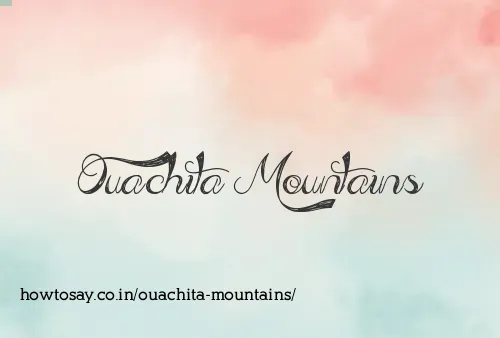 Ouachita Mountains