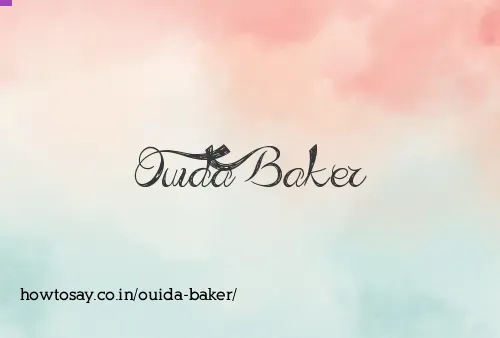 Ouida Baker