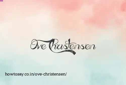 Ove Christensen