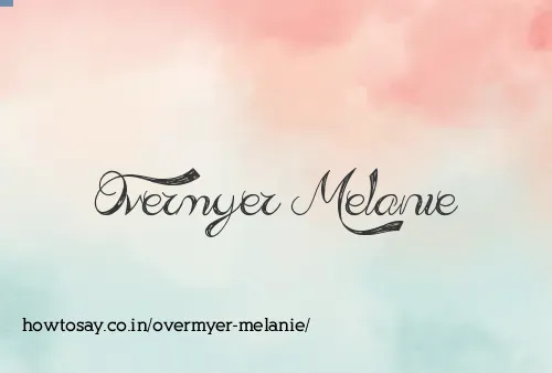Overmyer Melanie