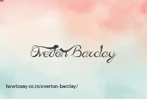 Overton Barclay