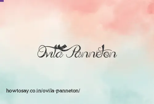 Ovila Panneton