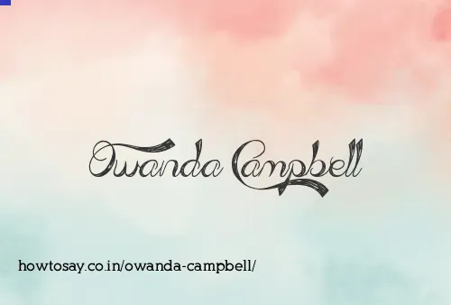 Owanda Campbell