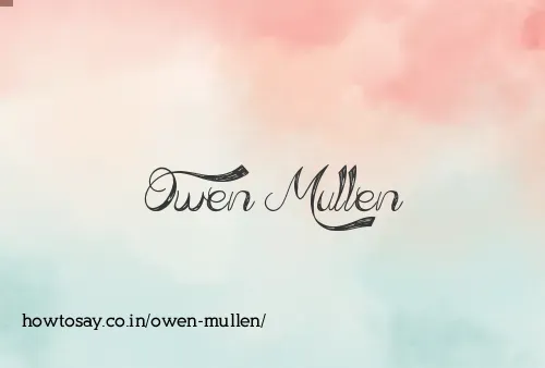 Owen Mullen