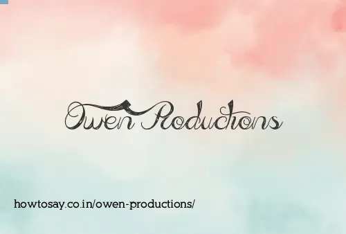 Owen Productions