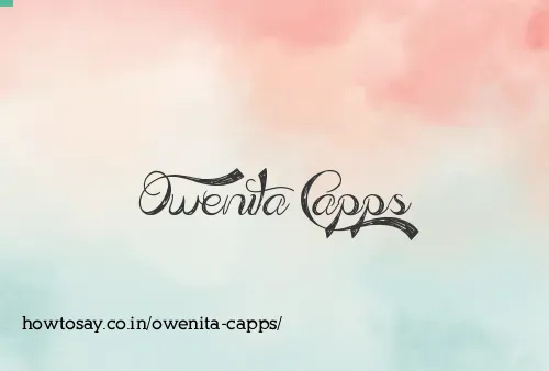 Owenita Capps