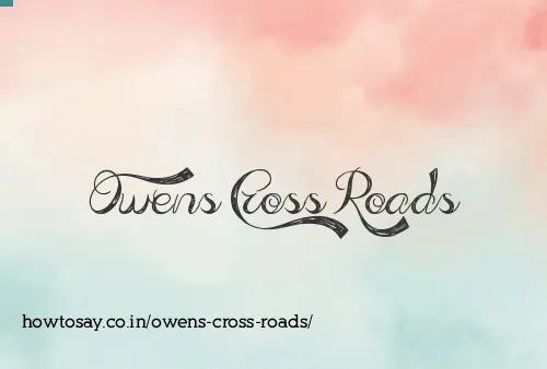 Owens Cross Roads