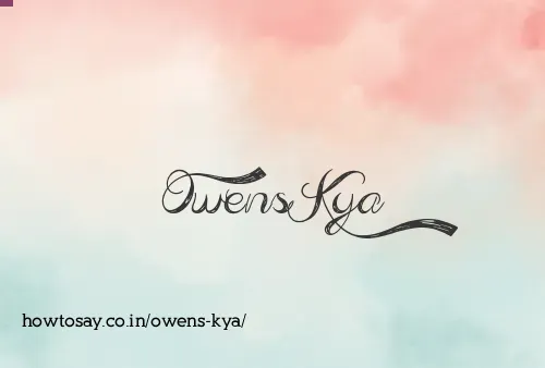 Owens Kya