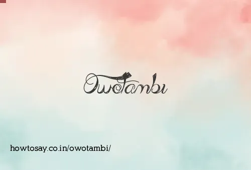 Owotambi