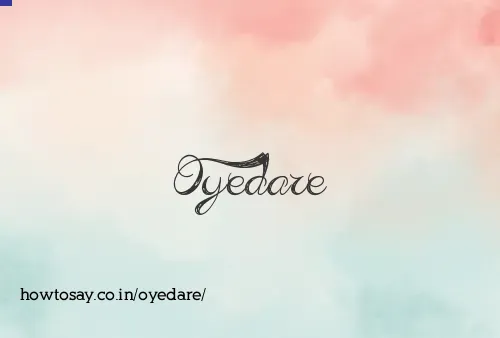 Oyedare