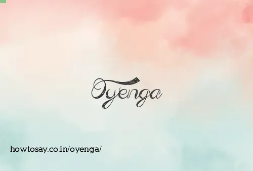 Oyenga