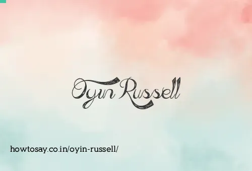 Oyin Russell